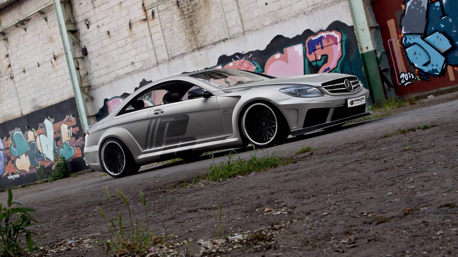 Mercedes CL C216 Tuning Prior Design Black Edition V2 Widebody Kit