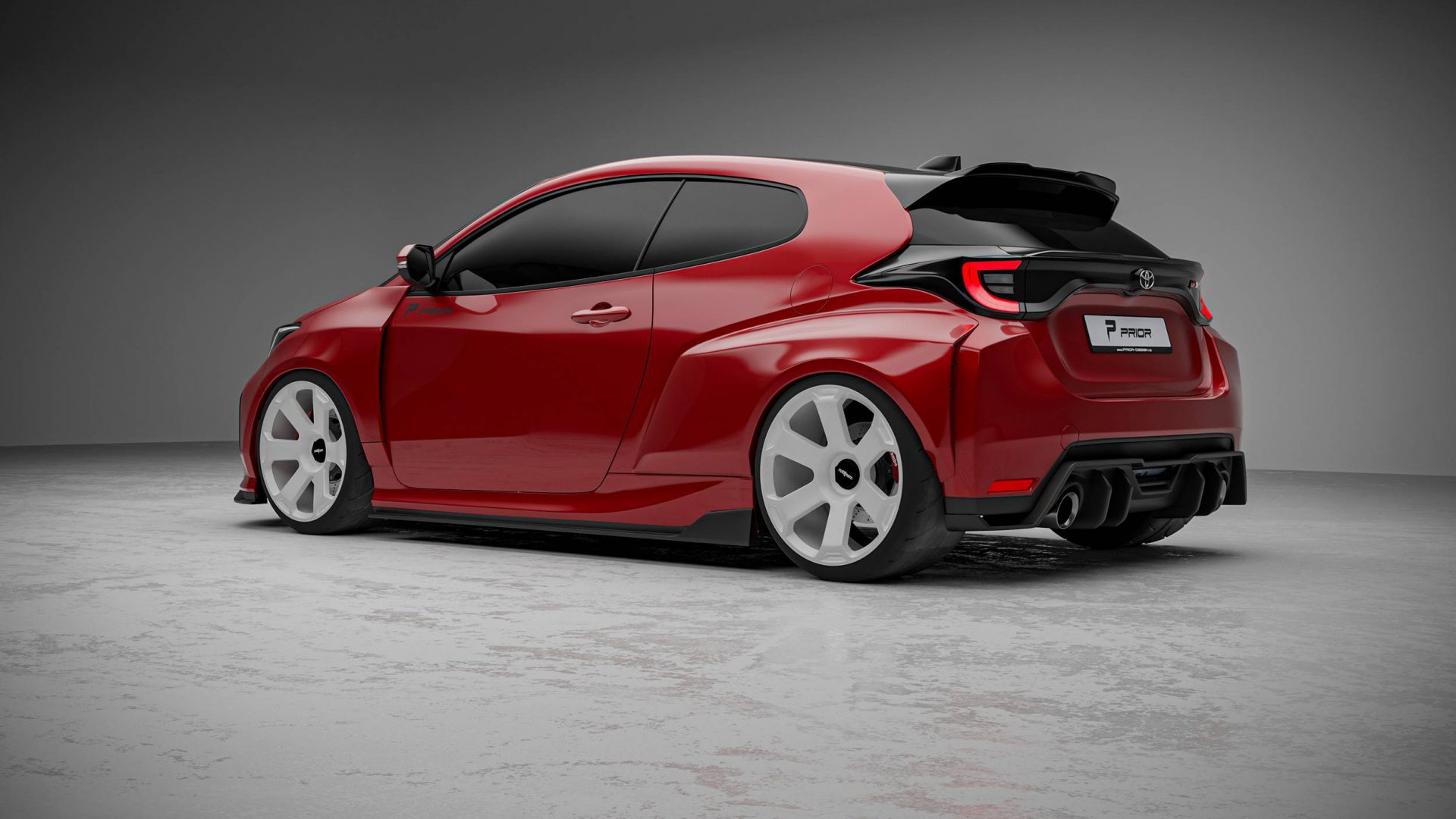 Toyota GR Yaris Tuning Prior Design PD Widebody Kit Prior Design