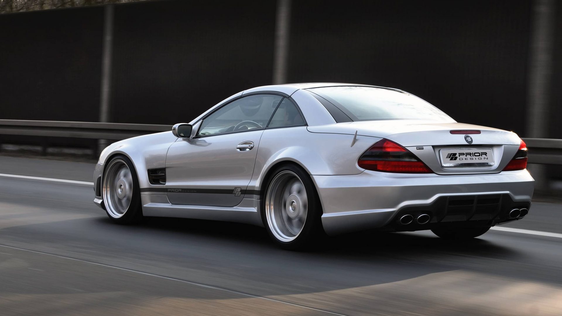 Mercedes Benz SL r230 Black