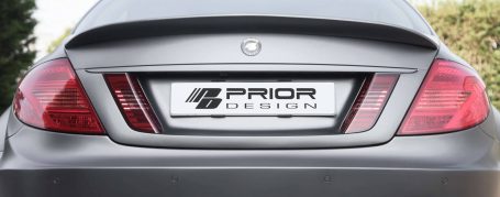PD Black Edition V2 Rear Trunk Spoiler for Mercedes CL C216 Facelift