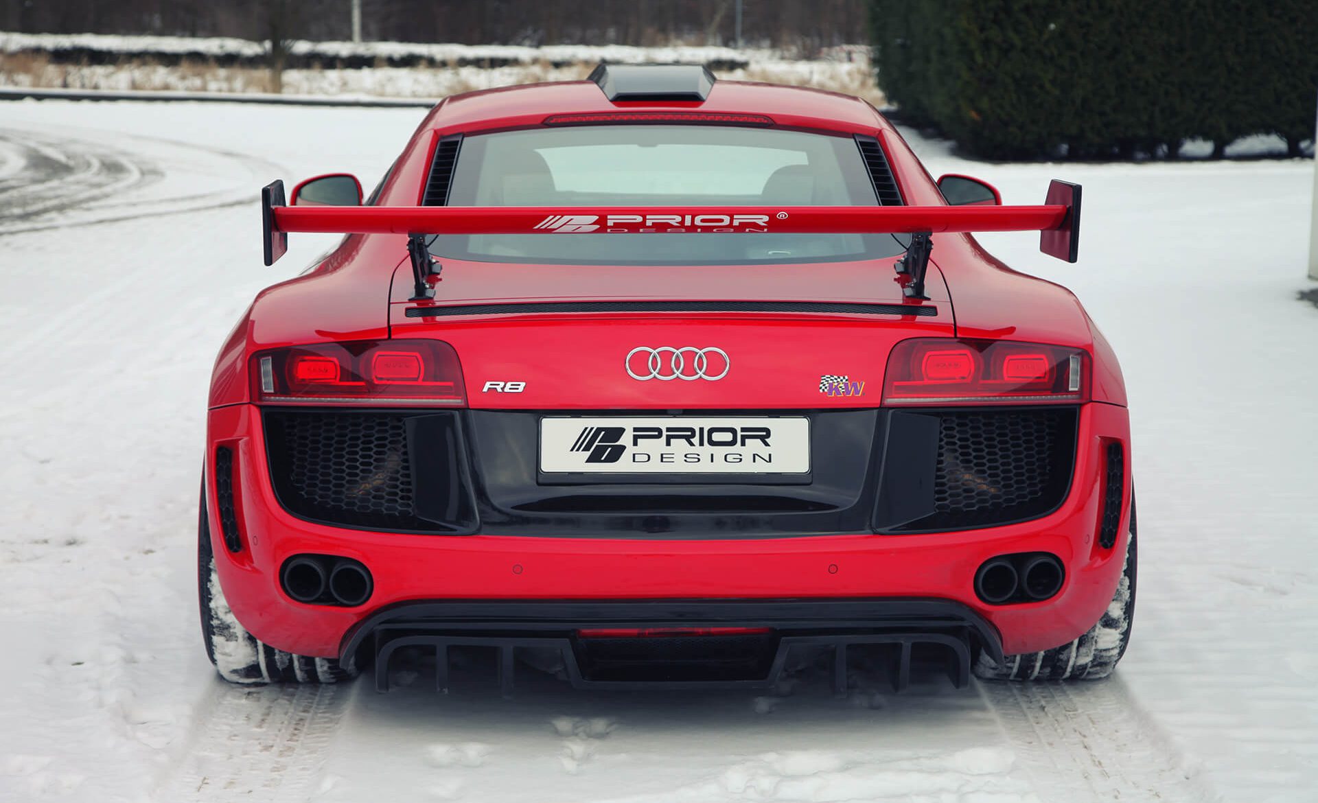 PD GT650 Rear Diffusor for Audi R8 Coupe/Spyder [2006-2014]