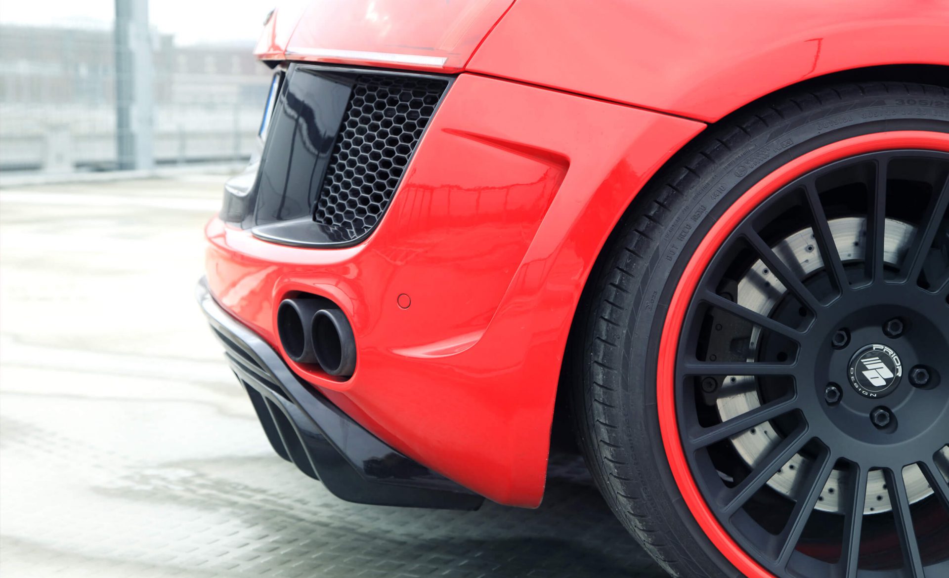 PD GT650 Vents Inserts with Mesh included for Audi R8 Coupe/Spyder [2006-2014]