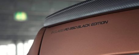 PD850 Black Edition Heckklapppenspoiler für Mercedes E-Coupe C207