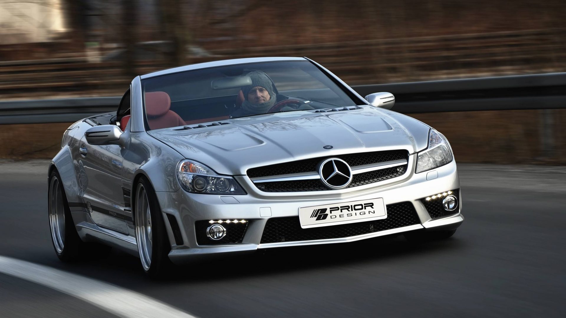 Mercedes SL R230 Tuning - Prior Design PD-SERIES Widebody-Kit