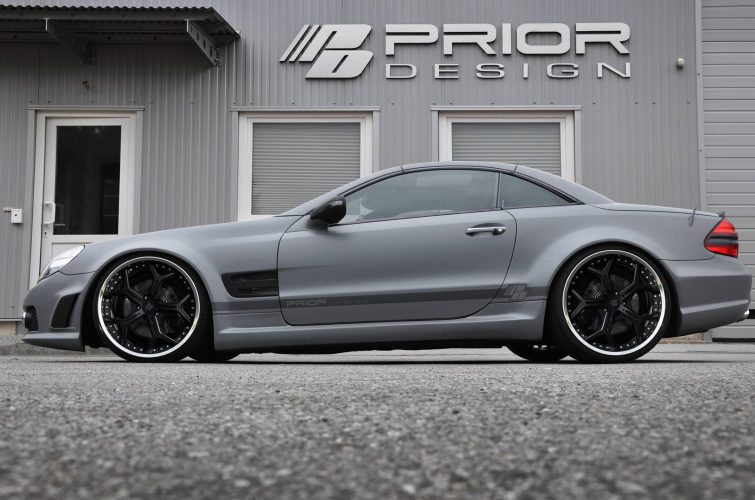 PD-SERIES Side Skirts for Mercedes SL R230/R230FL