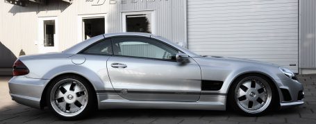 PD-SERIES Side Skirts for Mercedes SL R230/R230FL
