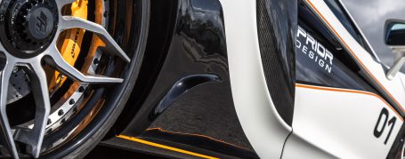 PD1 Rear Side Skirts Panels for McLaren 570S