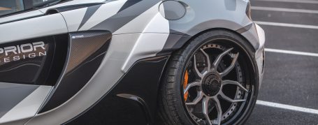 PD1 Widebody Rear Widenings for McLaren 570S