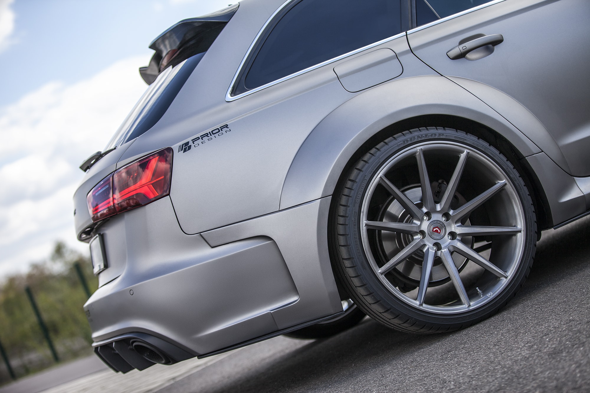 PD600R Rear Widenings for Audi A6 / A6 Avant [C7] - Prior Design