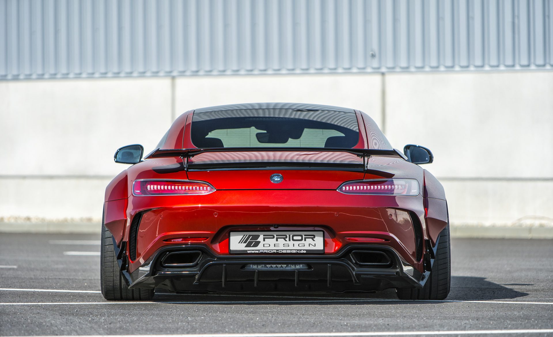 PD700GTR Cupwings Rear for Mercedes-AMG GT/GTS & GTC