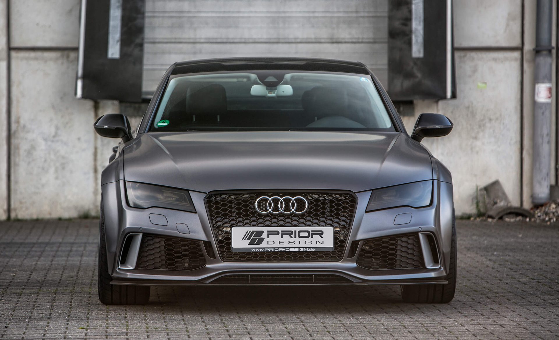 PD700R Front Bumper + Front Add-On Spoiler for Audi A7/S7/RS7 C7