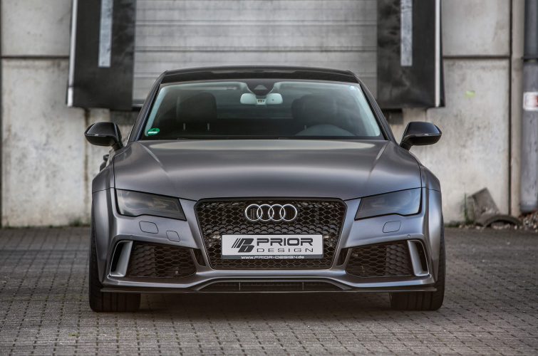 PD700R Front Bumper + Front Add-On Spoiler for Audi A7/S7/RS7 C7
