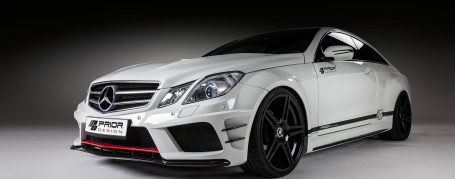 PD850 Black Edition WB Side Skirts for Mercedes E-Class C207/A207