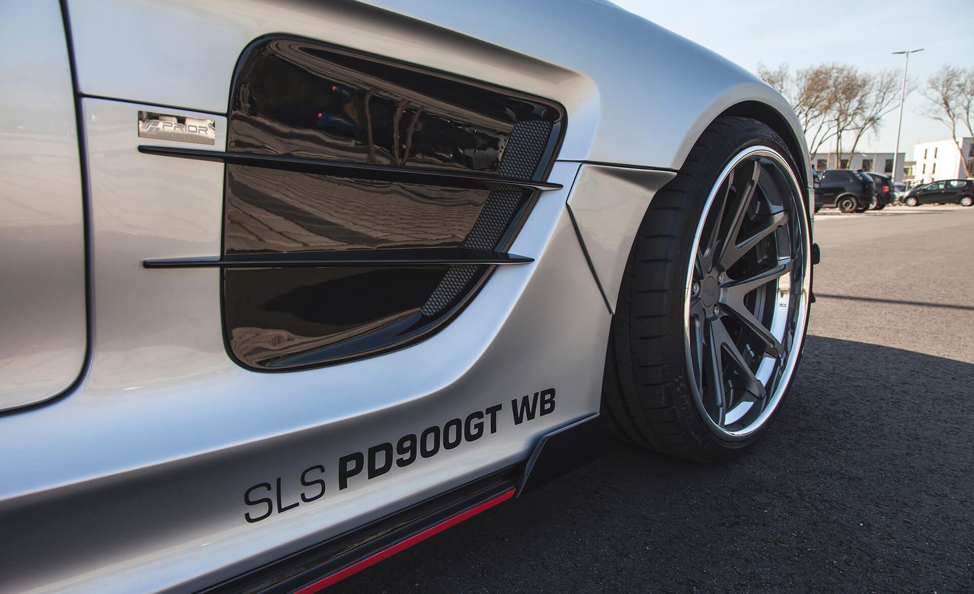 PD900GTWB Front Widenings for Mercedes SLS AMG Coupé C197