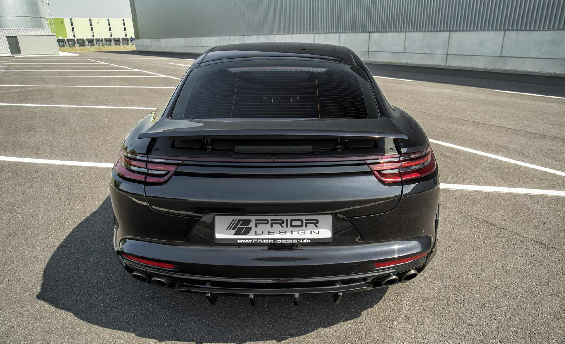 PD971 Diffusor with 4 Fins for Porsche Panamera 971