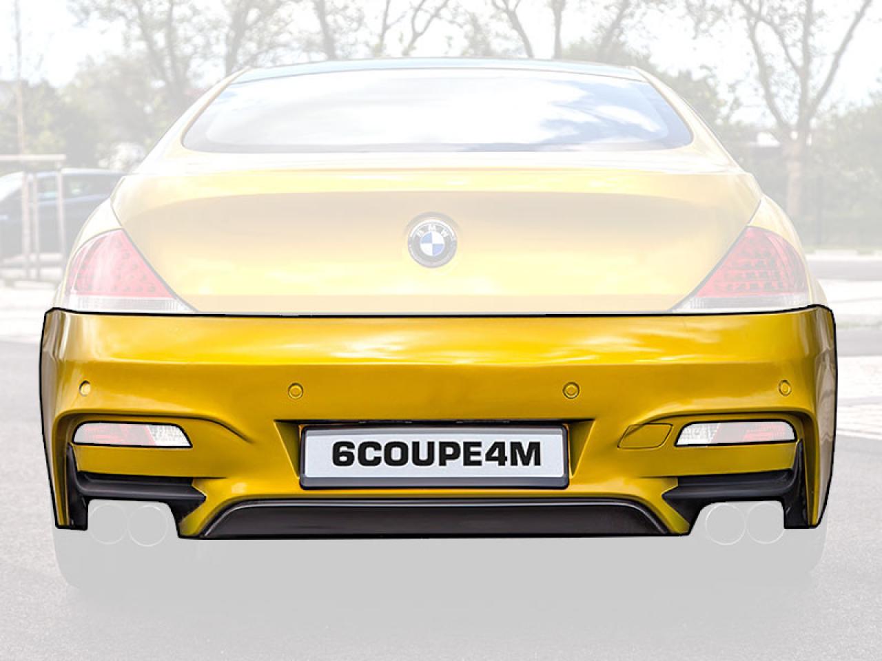 6COUPE4M Rear Bumper for BMW 6-Series E63/E64