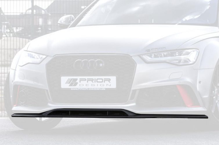 PD600R Front Add-On Spoiler for Audi A6 4G Avant