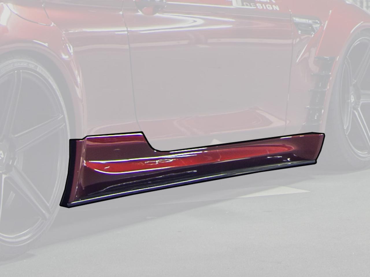 PD6XX WB Side Skirts for BMW 6-Series F12/F13/M6