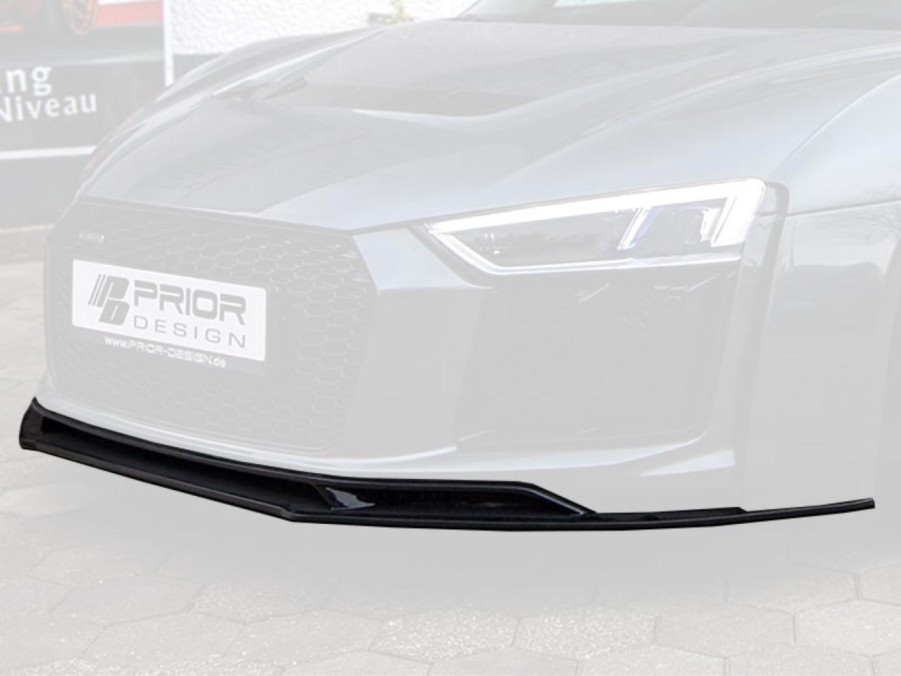 PD800WB Front Add-On Lip Spoiler for Audi R8 4S Coupe/Spyder [2015+]