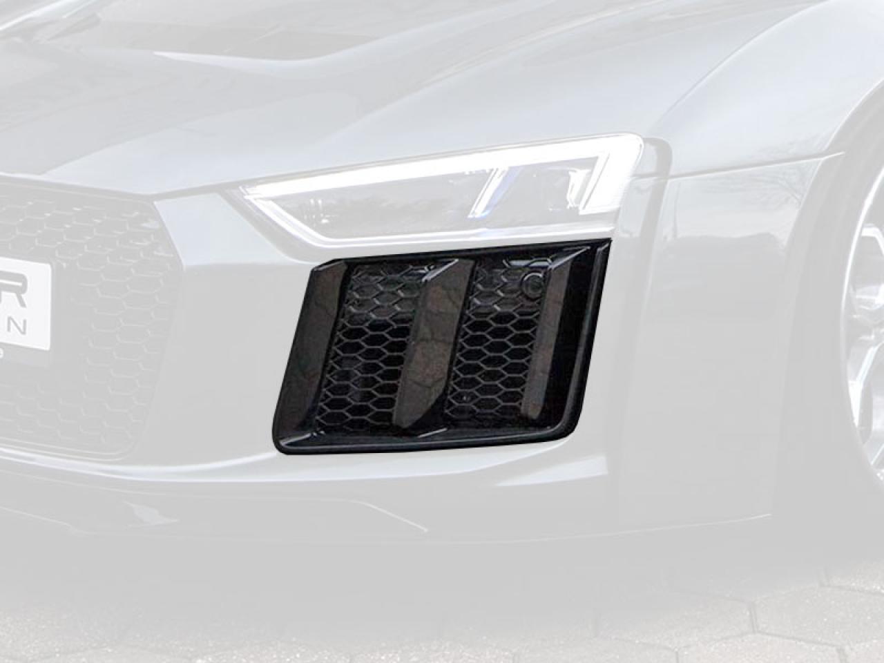 PD800WB Front Bumper Vents Inserts for Audi R8 4S Coupe/Spyder [2015+]