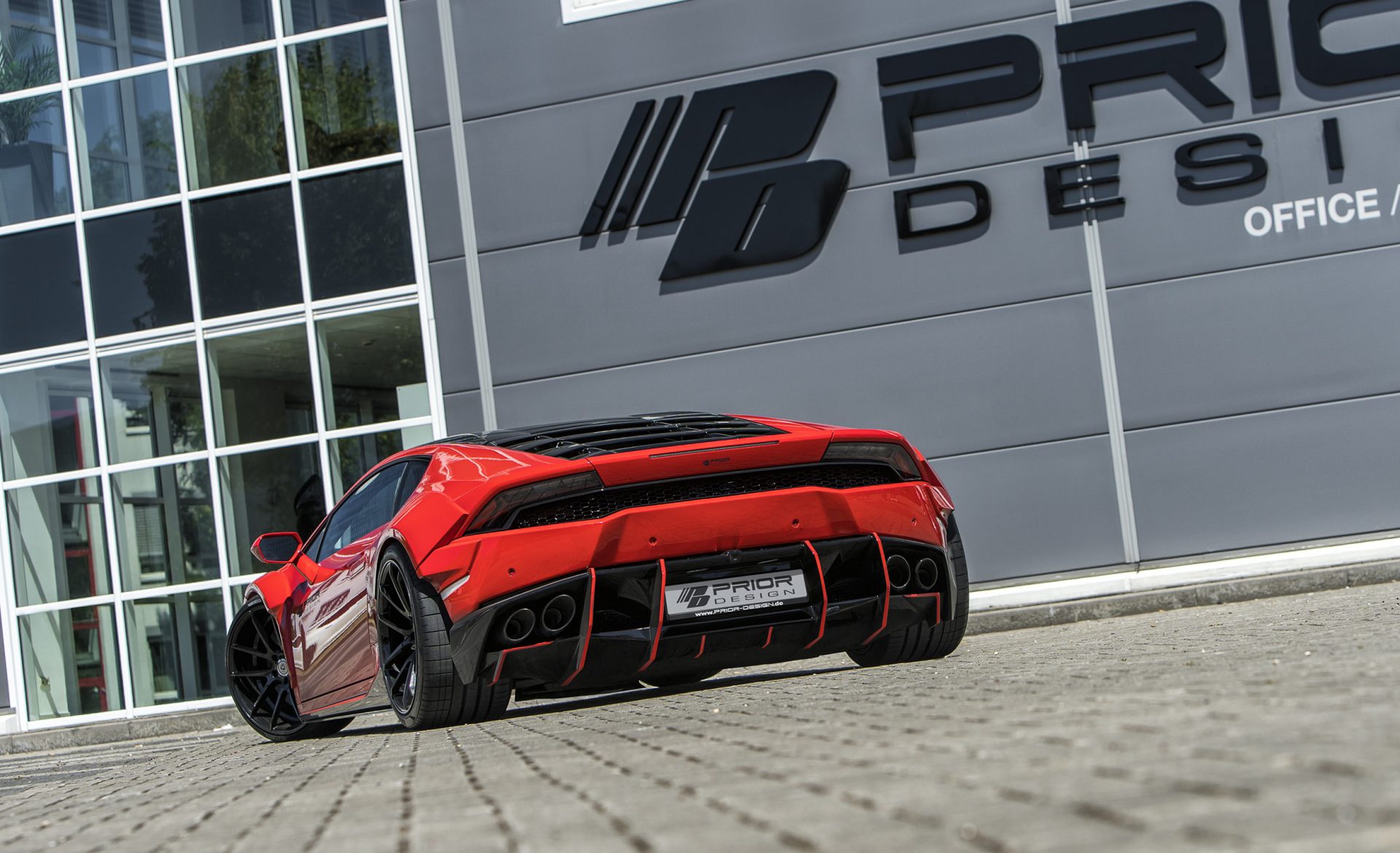 PDLP610WB Rear Widenings for Lamborghini Huracán