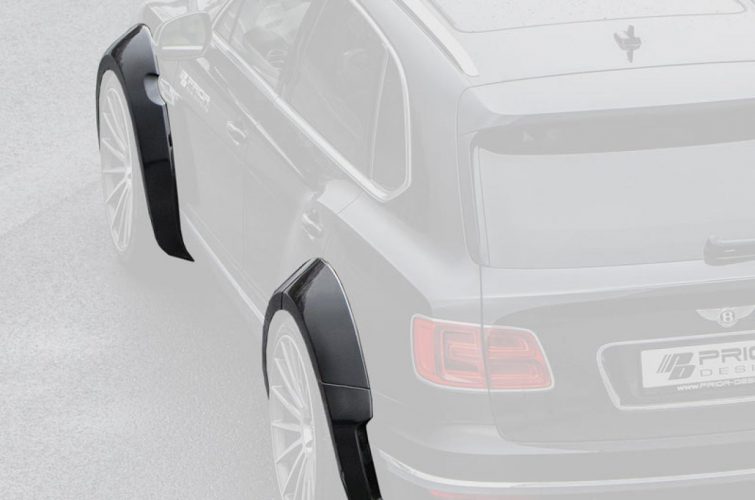 PDXR Front & Rear Widenings for Bentley Bentayga