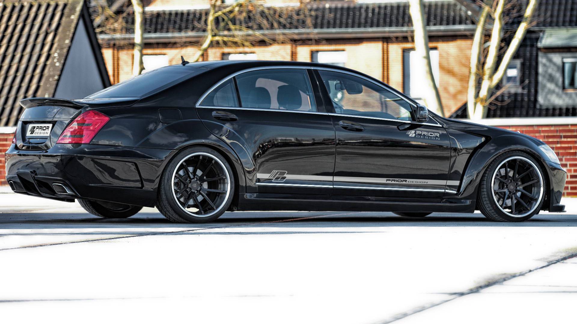 Mercedes S-Class W221 Tuning - PD Black Edition V2 Widebody Kit