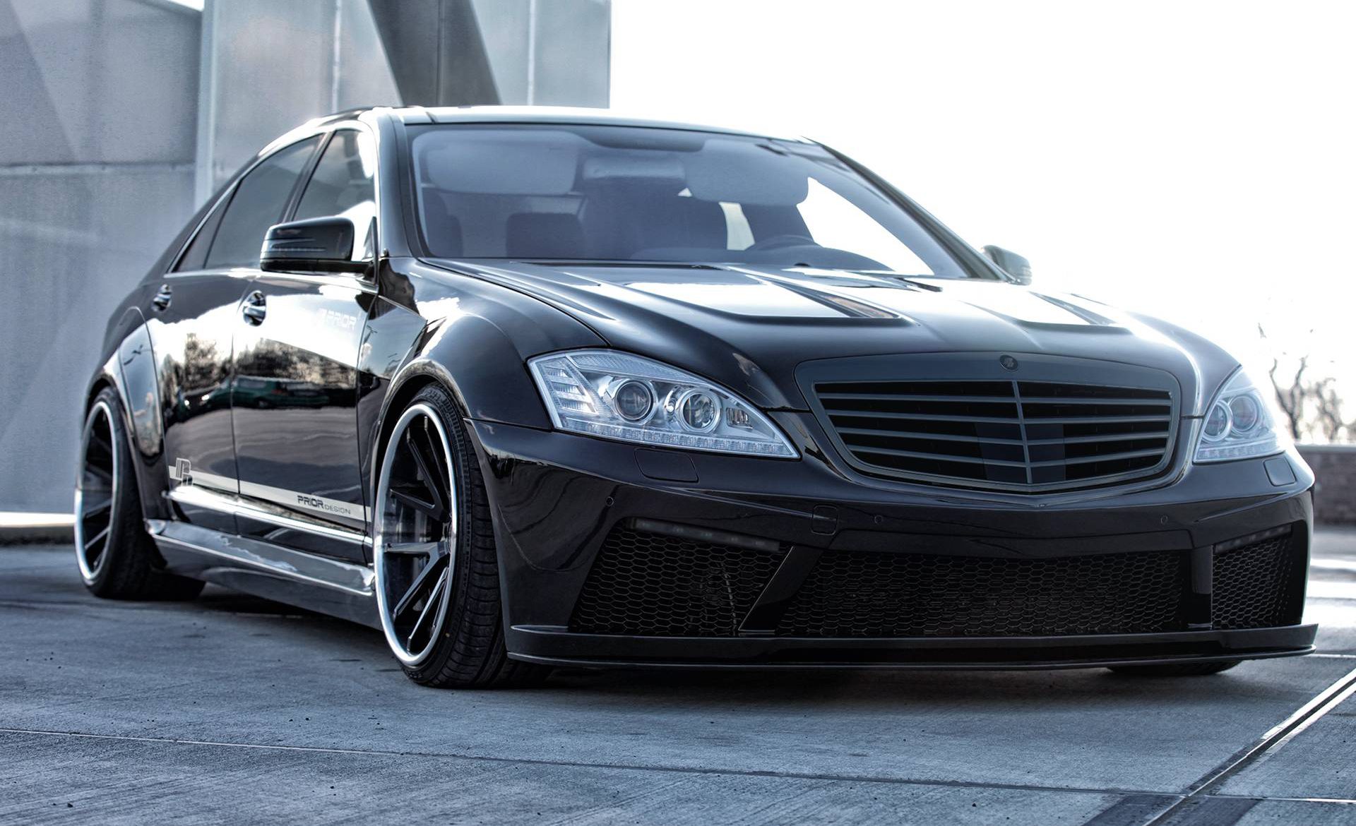 PD Black Edition V2 Front Bumper for Mercedes S-Class W221