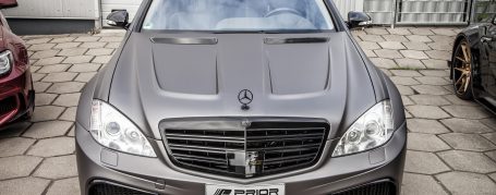PD Black Edition V2/V3 Motorhaube für Mercedes S-Klasse W221