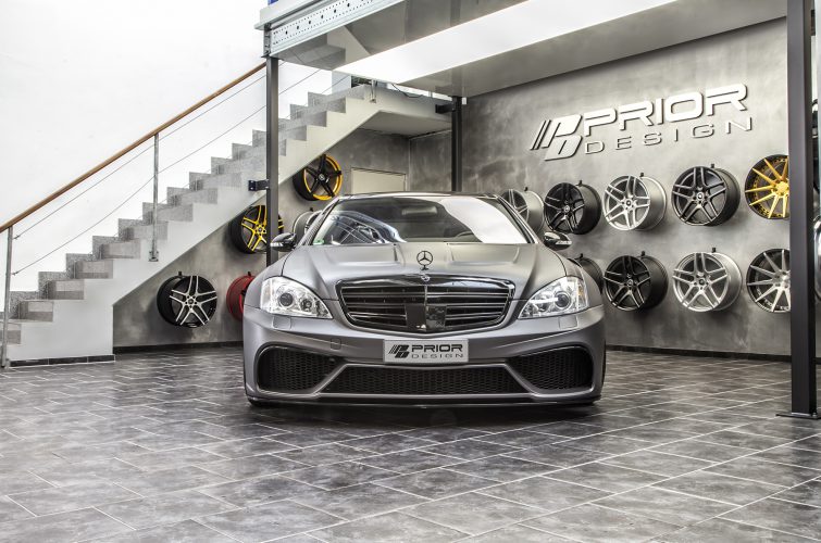 PD Black Edition V3 Front Bumper for Mercedes S-Class W221