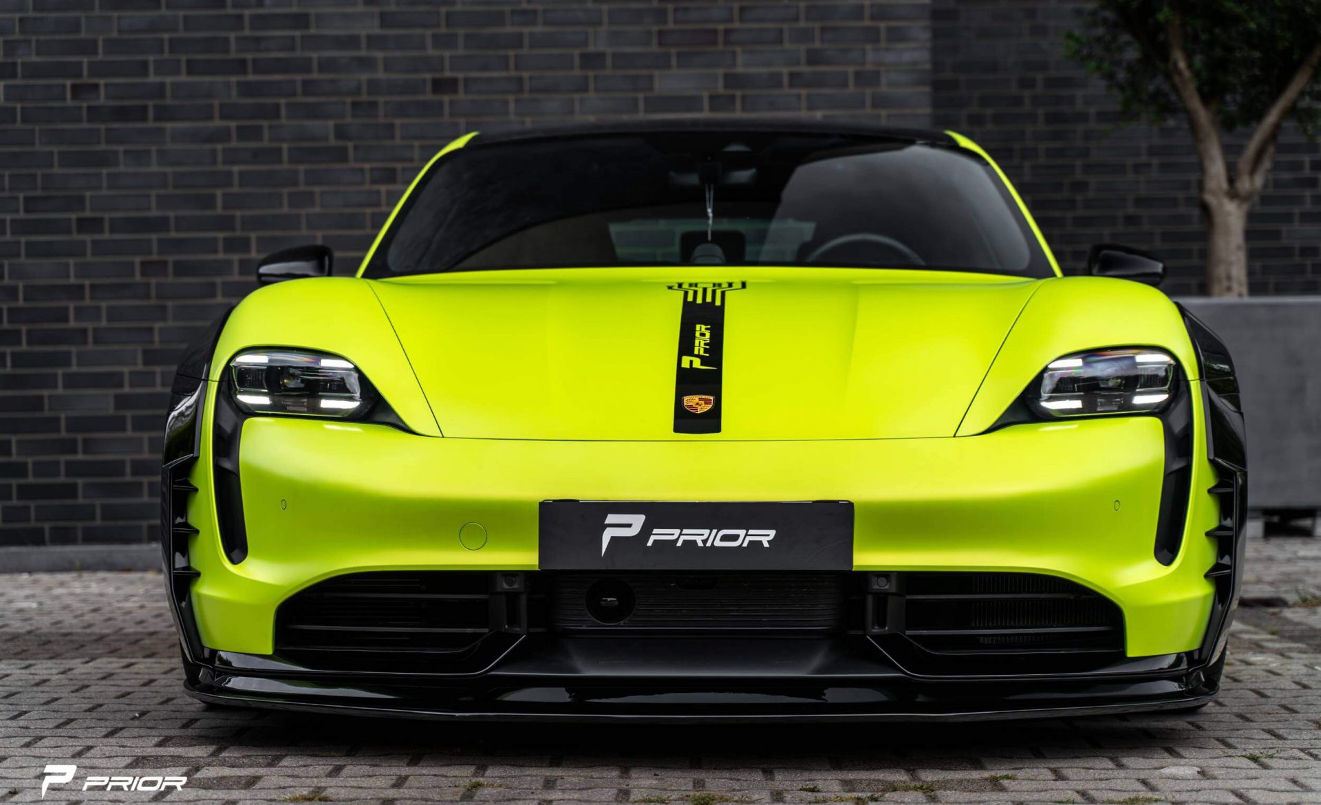 PD TE Front Spoiler for Porsche Taycan [2019+]