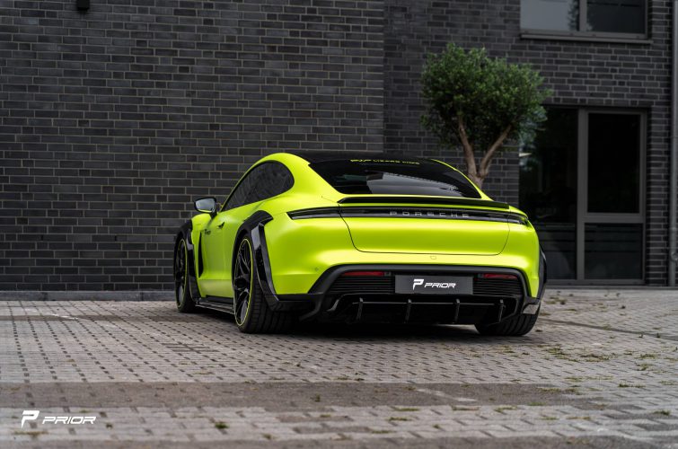PD TE Rear Trunk Spoiler for Porsche Taycan [2019+]