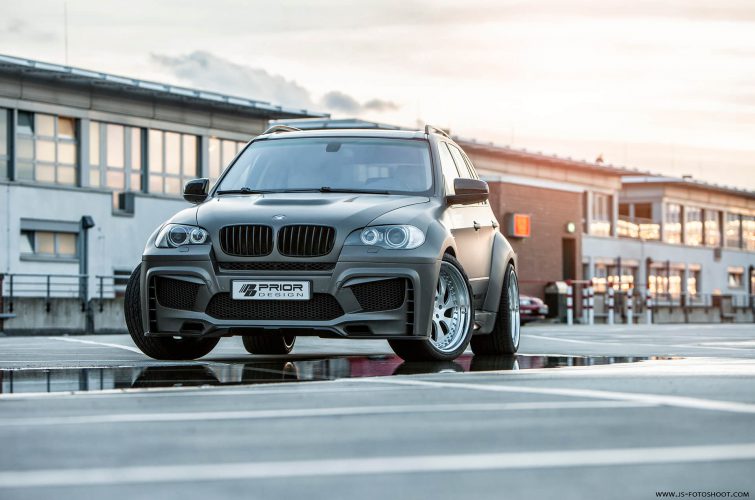 BMW X5 E70 - body kit, bodykit, wide body kit, tuning, front bumper