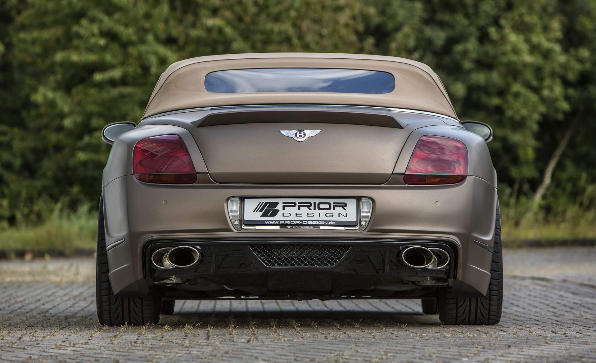 PD Rear Trunk Spoiler for Bentley Continental GT/GTC