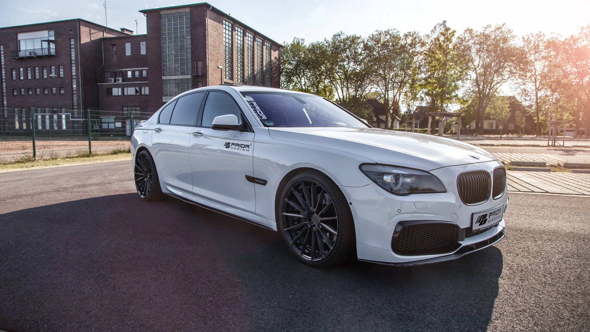 PD7R Rear Bumper incl. Diffusor for BMW 7-Series F01 - Prior Design