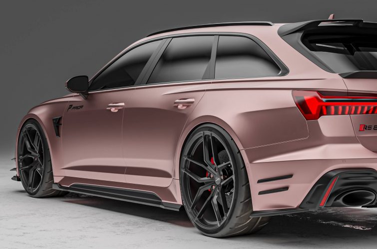 PD6RS Side Skirts Lip Spoiler for Audi RS6 C8